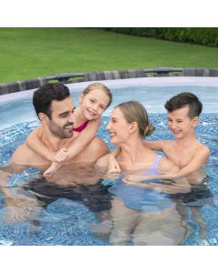 Bestway Set Piscina Steel Pro MAX Rotonda 427x107 cm