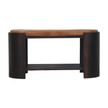 Valencia Leather Shoe Bench