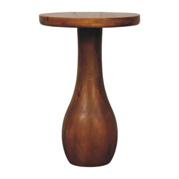 Curved Base Side Table