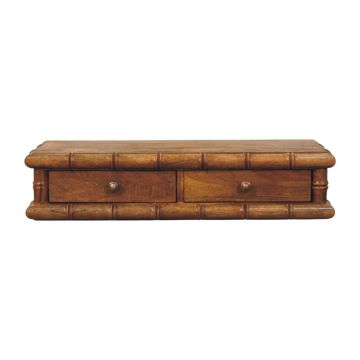 Bamboo Wall-Mounted Console