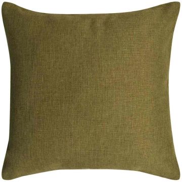 Set 4 Federe per Cuscini in Simil-Lino Verde 40x40 cm