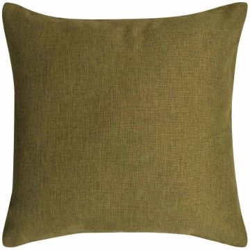 Set 4 Federe per Cuscini in Simil-Lino Verde 50x50 cm