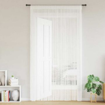 2 Pz Tende a Fili 100x250 cm Bianche
