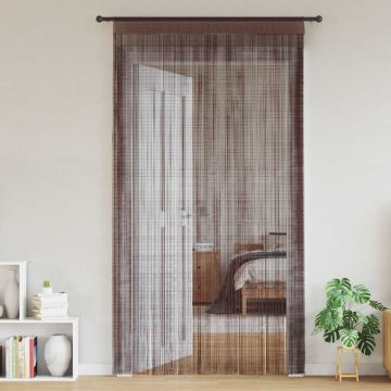 2 Pz Tende a Fili 100x250 cm Marroni