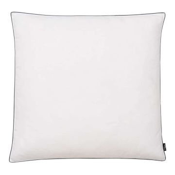 Cuscini 2 pz Imbottitura Leggera Mix di Piume 80x80 cm Bianchi