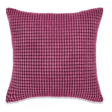 Set di Cuscini 2 pz in Velour 45x45 cm Rosa
