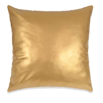 Set di Cuscini 2 pz in PU 60x60 cm Oro