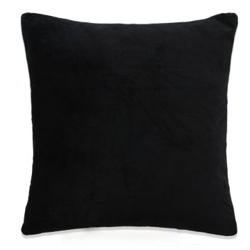 Fodere per Cuscini 4 pz in Tessuto 50x50 cm Nero
