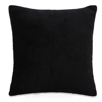 Fodere per Cuscini 4 pz in Tessuto 80x80 cm Nero
