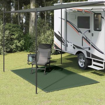 Tappeto da Tenda 250x200 cm in HDPE Verde