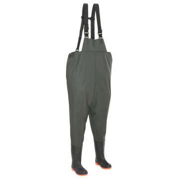 Pantaloni Impermeabili con Stivali Verdi Taglia 39