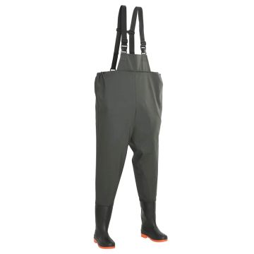 Pantaloni Impermeabili con Stivali Verdi Taglia 41