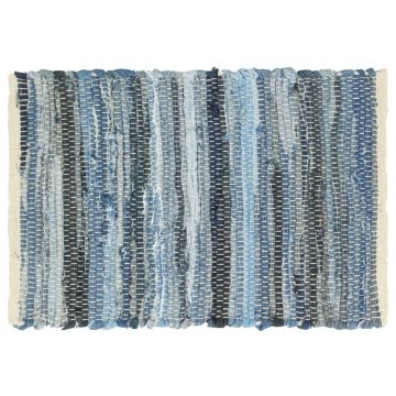 Tovagliette 6 pz Chindi Blu Denim 30x45 cm Cotone