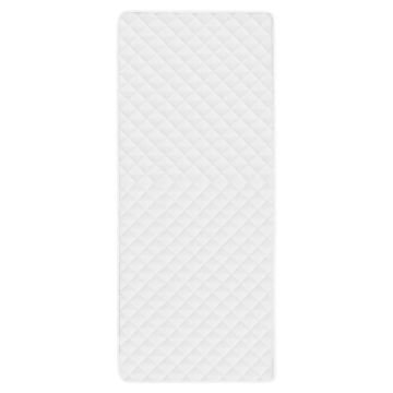 Coprimaterasso Trapuntato Bianco 90x200 cm Pesante