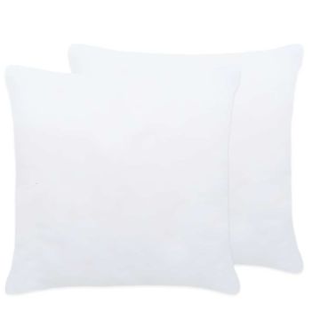 Imbottitura per Cuscini 4 pz 50x50 cm Bianco