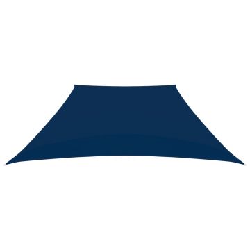 Parasole a Vela in Tela Oxford a Trapezio 4/5x4 m Blu