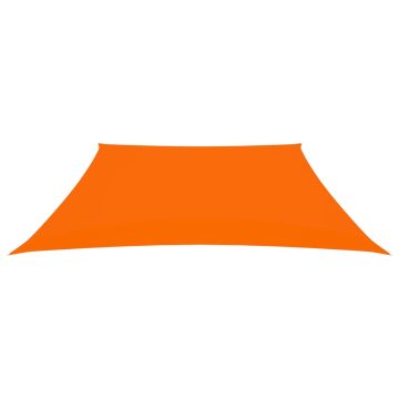 Parasole a Vela in Tela Oxford a Trapezio 3/5x4 m Arancione