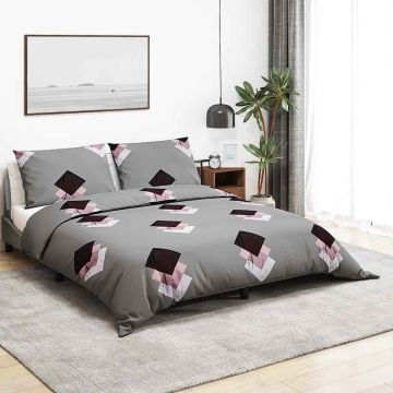 Set Copripiumino Multicolore 240x220 cm in Cotone