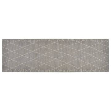 Tappeto da Cucina Lavabile Rombi 60x180 cm Velluto
