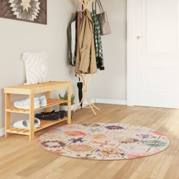 Tappeto Lavabile Multicolore Ø 120 cm
