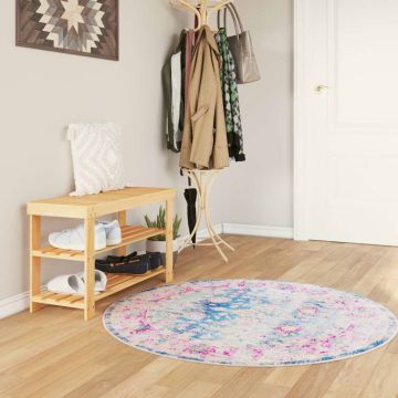 Tappeto Lavabile Multicolore Ø 120 cm