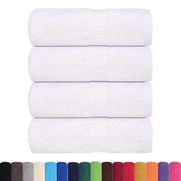 Asciugamani per ospiti FROGN 4 pz Bianco 30x50 cm 360 g/m²