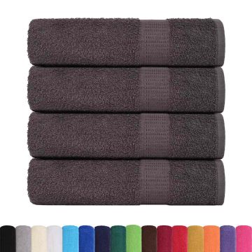 Asciugamani FROGN 4 pz Antracite 50x100 cm 360 g/m²
