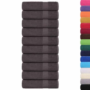 Asciugamani da bagno FROGN 25 pz Antracite 100x150 cm 360 g/m²
