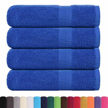 Asciugamani FROGN 4 pz Blu 50x100 cm 360 g/m²