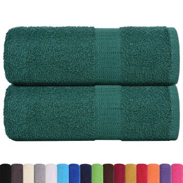 Asciugamani FROGN 2 pz Verde 30x30 cm 360 g/m²