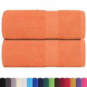 Asciugamani per ospiti FROGN 2 pz Arancione 30x50 cm 360 g/m²