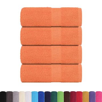Asciugamani per ospiti FROGN 4 pz Arancione 30x50 cm 360 g/m²