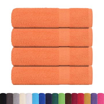 Asciugamani FROGN 4 pz Arancione 50x100 cm 360 g/m²