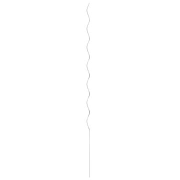 50 pz Supporti a Spirale per Piante 170 cm in Acciaio Zincato