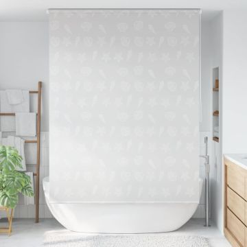 Tenda a Rullo per Doccia 140x240 cm Stella Marina