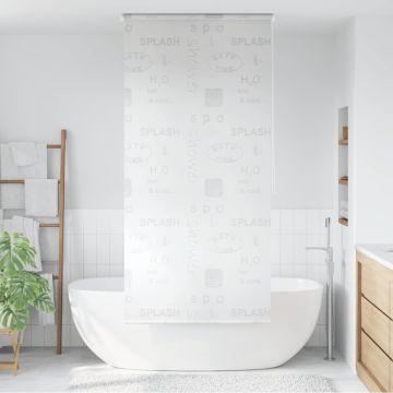 Tenda a Rullo per Doccia 80x240 cm Schizzi