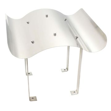 Comignolo per Canna Fumaria in Acciaio Inossidabile 60 x 60 x 38 cm