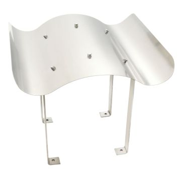 Comignolo per Canna Fumaria in Acciaio Inossidabile 70 x 70 x 37 cm