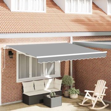Struttura della tenda Bianco 350 x 250 cm Alluminio