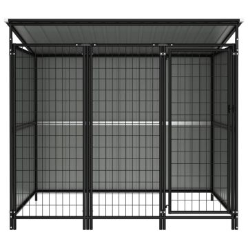 Box per Cani da Esterno 193x133x164 cm