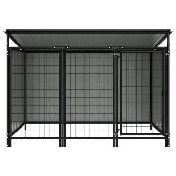Box per Cani da Esterno 193x133x116 cm