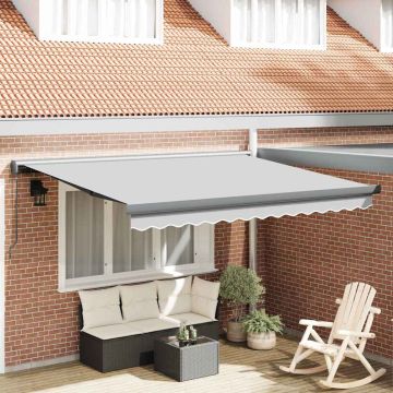 Telaio di tenda manuale 3,5 x 2,5 m Antracite