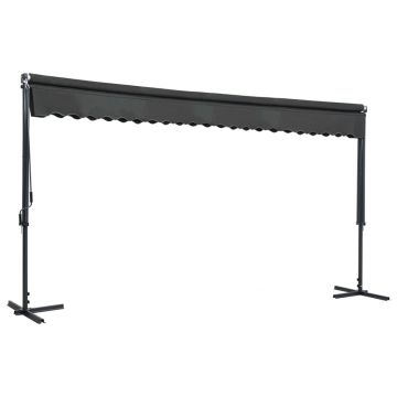 Tenda Parasole con Piedistallo 500x300 cm Antracite