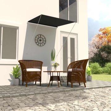 Tenda da Sole Retrattile 100x150 cm Antracite