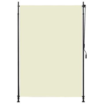 Tenda a Rullo per Esterni 150x270 cm Crema