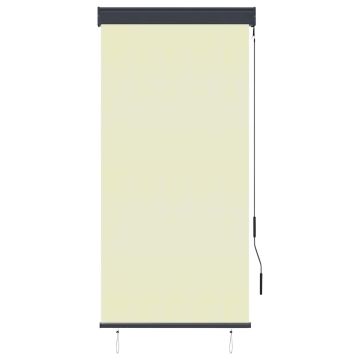 Tenda a Rullo per Esterni 80x250 cm Crema