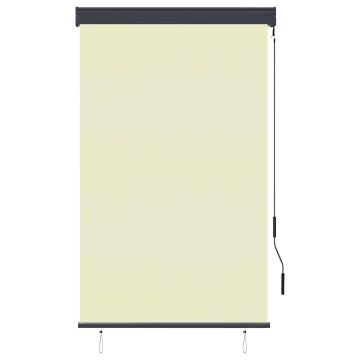 Tenda a Rullo per Esterni 100x250 cm Crema