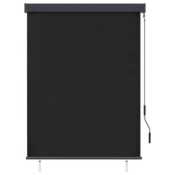 Tenda a Rullo per Esterni 120x250 cm Antracite