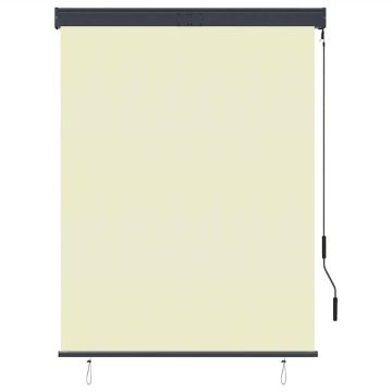 Tenda a Rullo per Esterni 120x250 cm Crema
