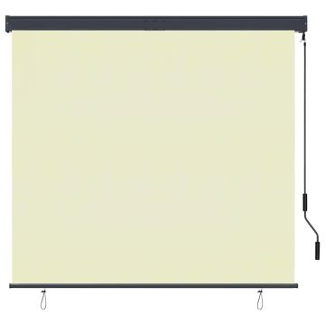 Tenda a Rullo per Esterni 160x250 cm Crema